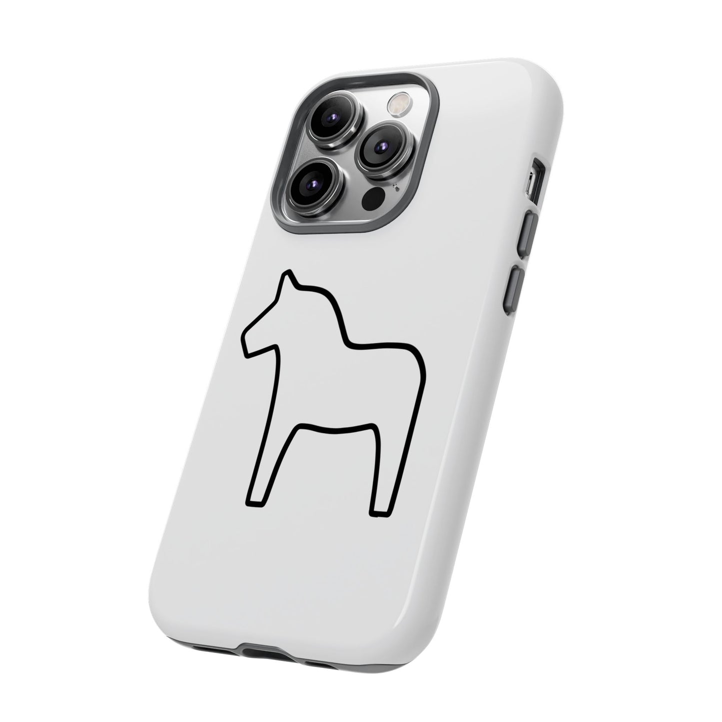 Dala Horse White Tough Cases