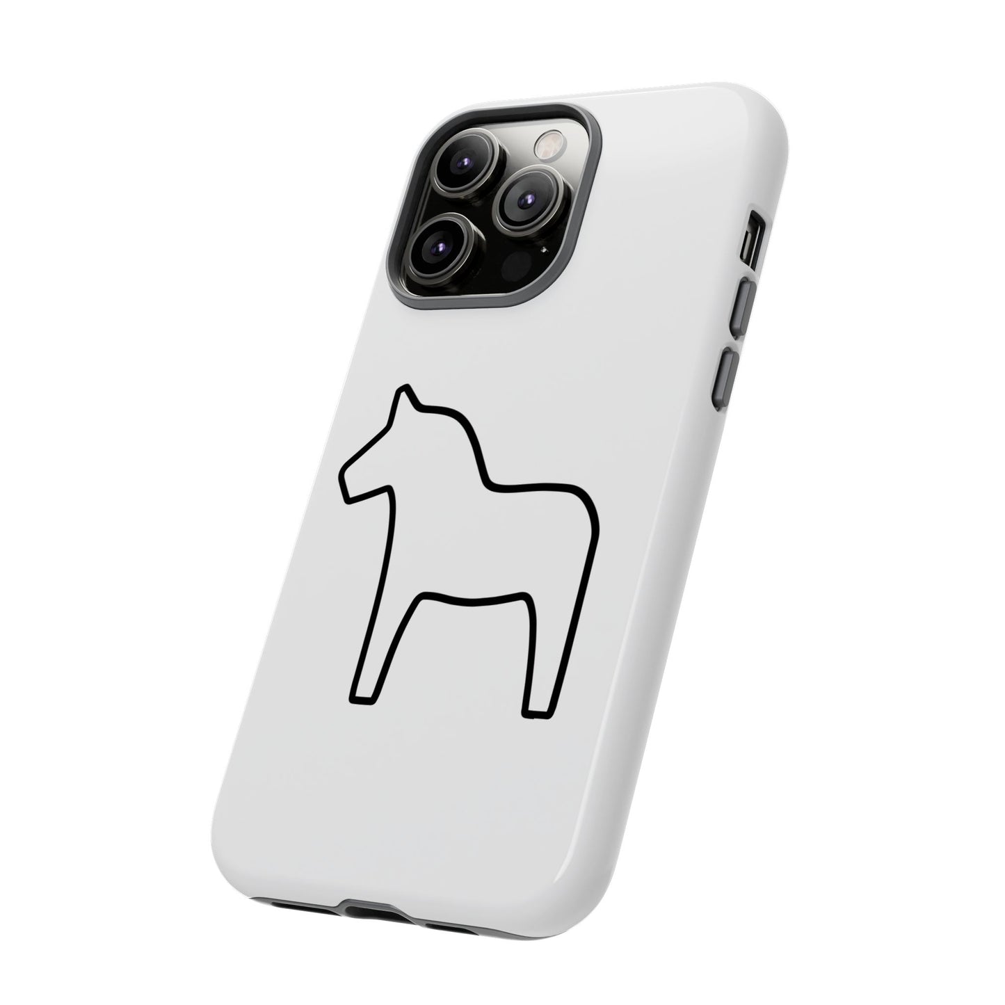 Dala Horse White Tough Cases