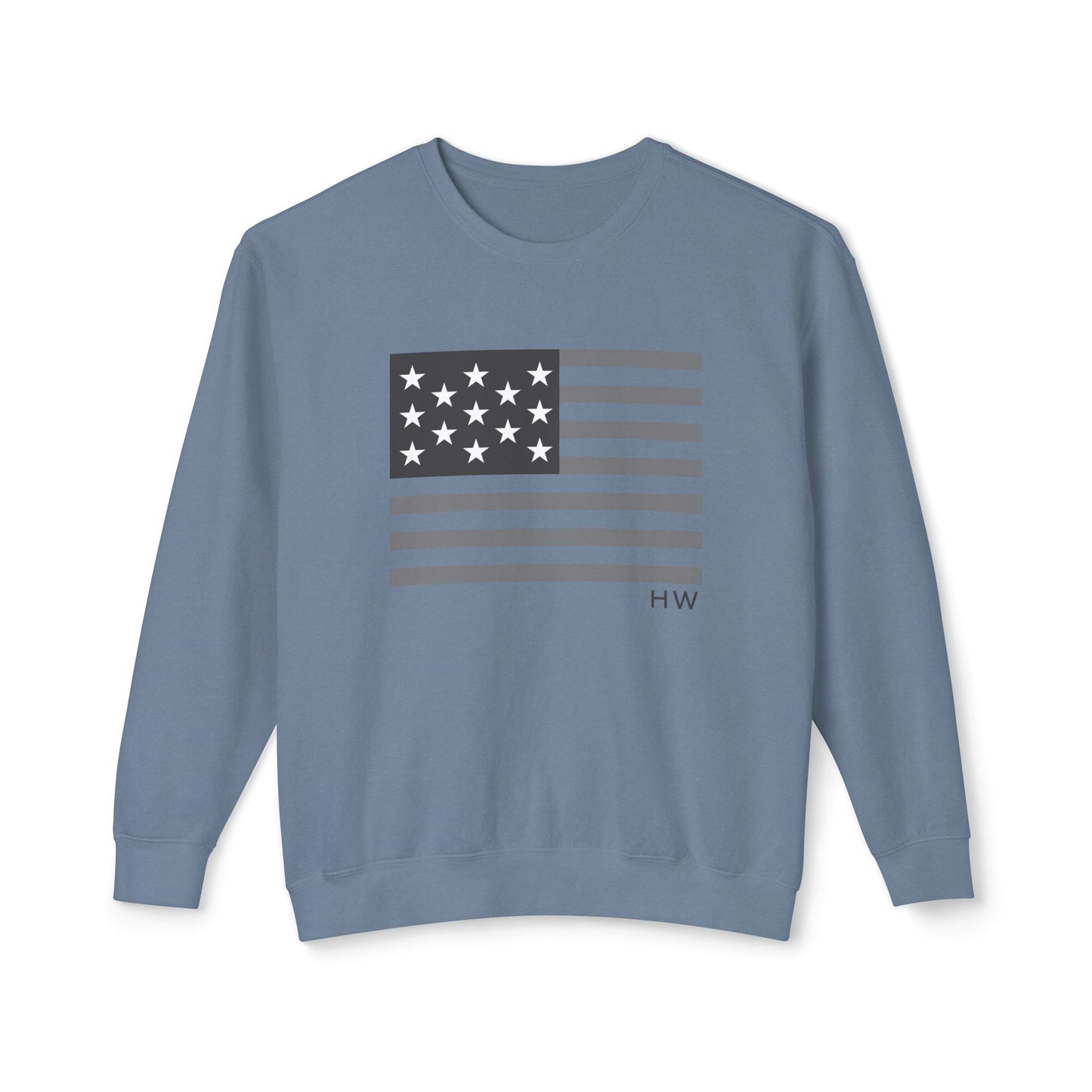 Tonal Flag Sweatshirt for Memorial Day and 4th of July