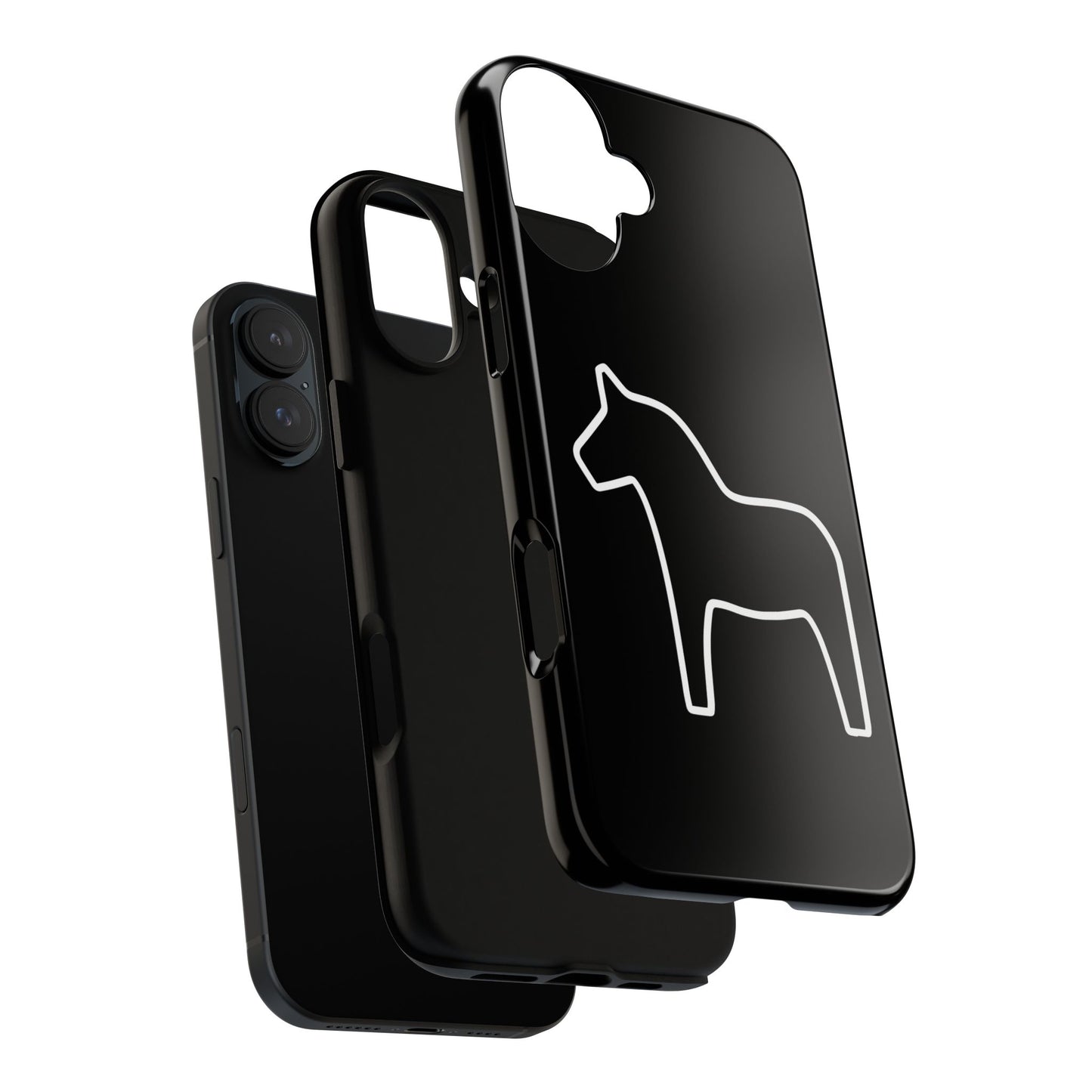 Dala Horse Black Tough Cases