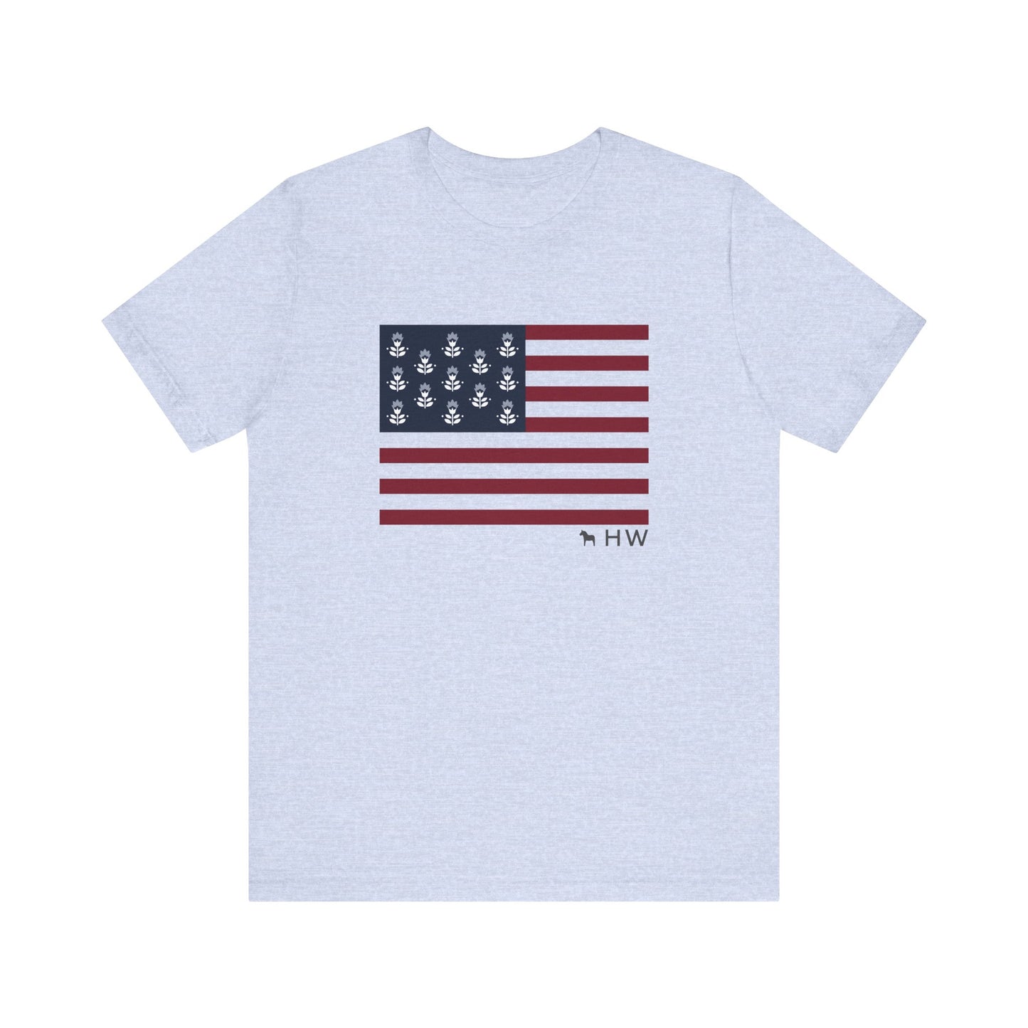 Flag Unisex Tee for Memorial Day and 4th of July