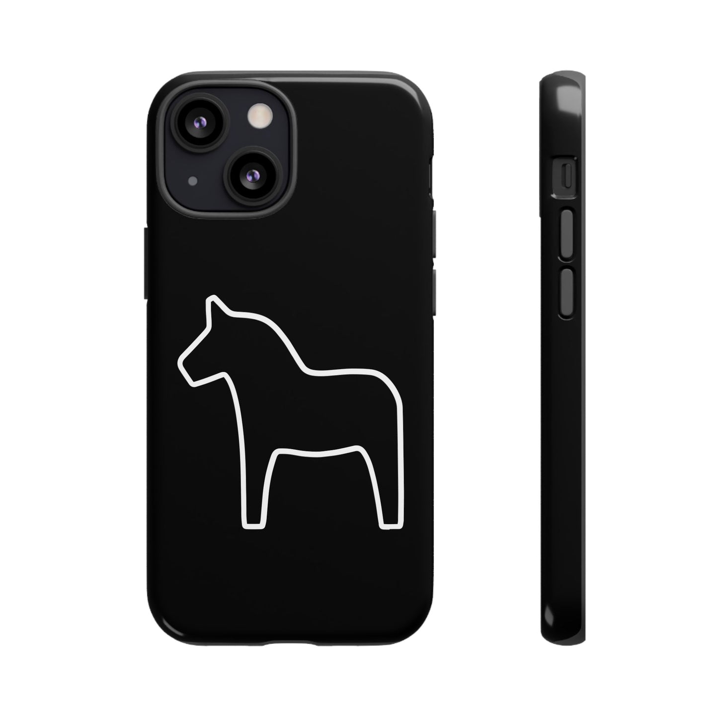 Dala Horse Black Tough Cases