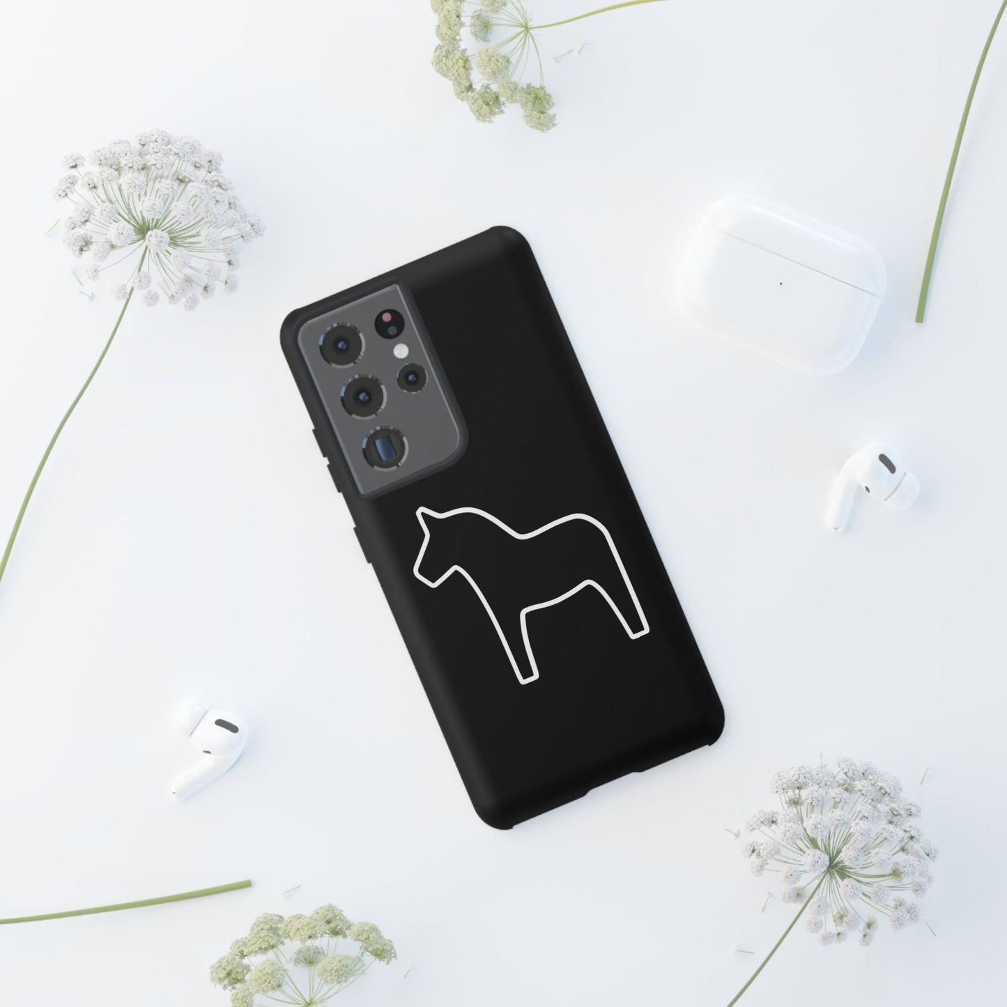 Dala Horse Black Tough Cases