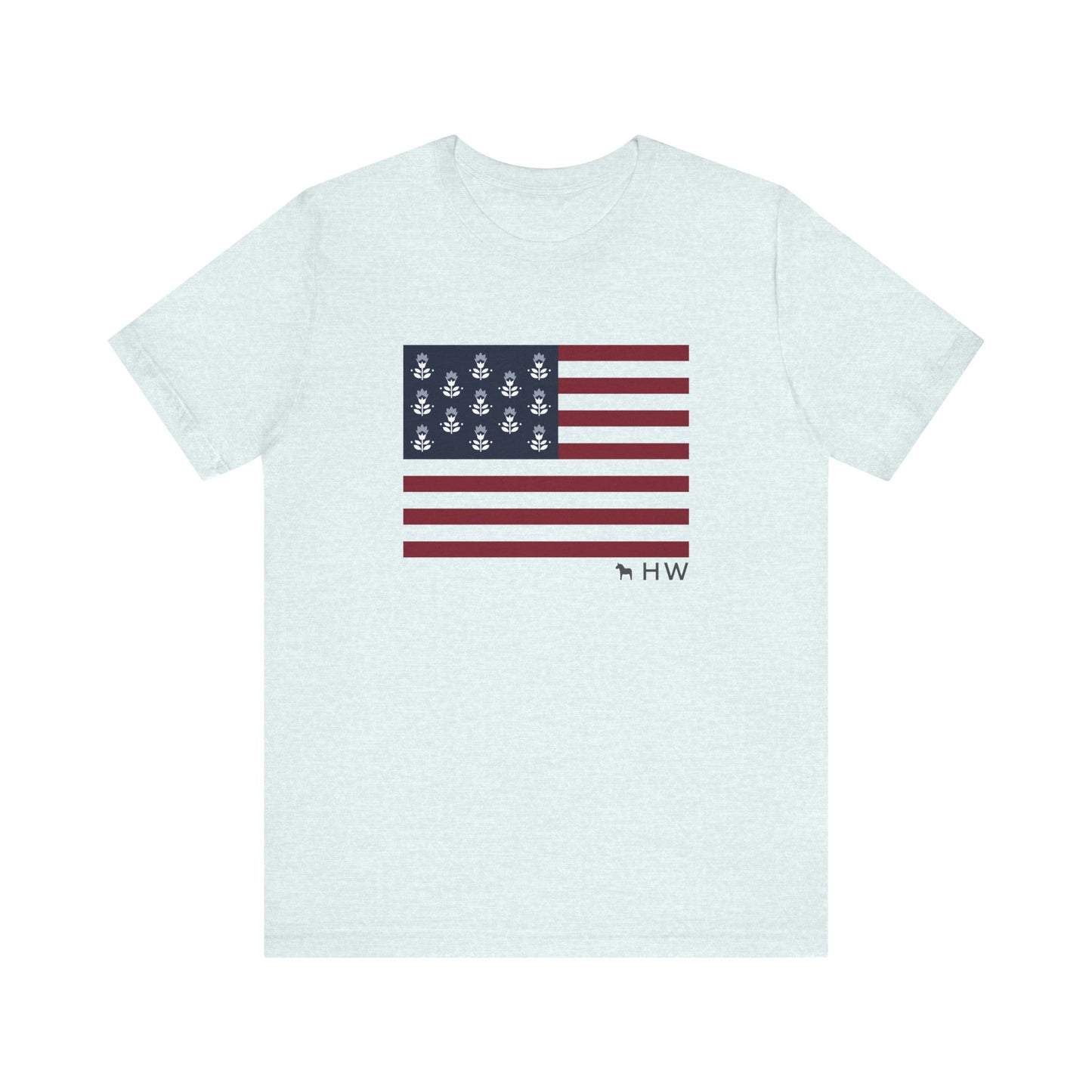 Flag Unisex Tee for Memorial Day and 4th of July