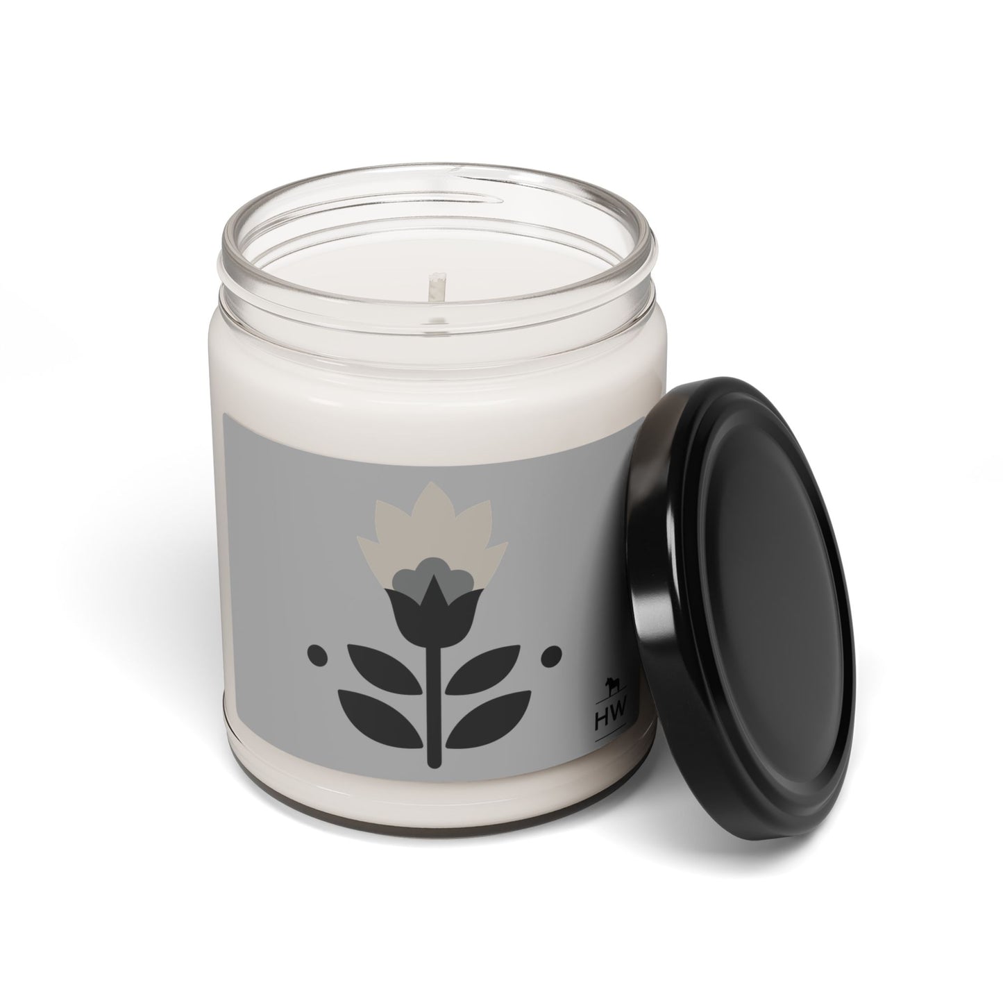 Floral Scented Soy Candle – 9oz Elegant Aromatherapy for Home Décor and Gifts