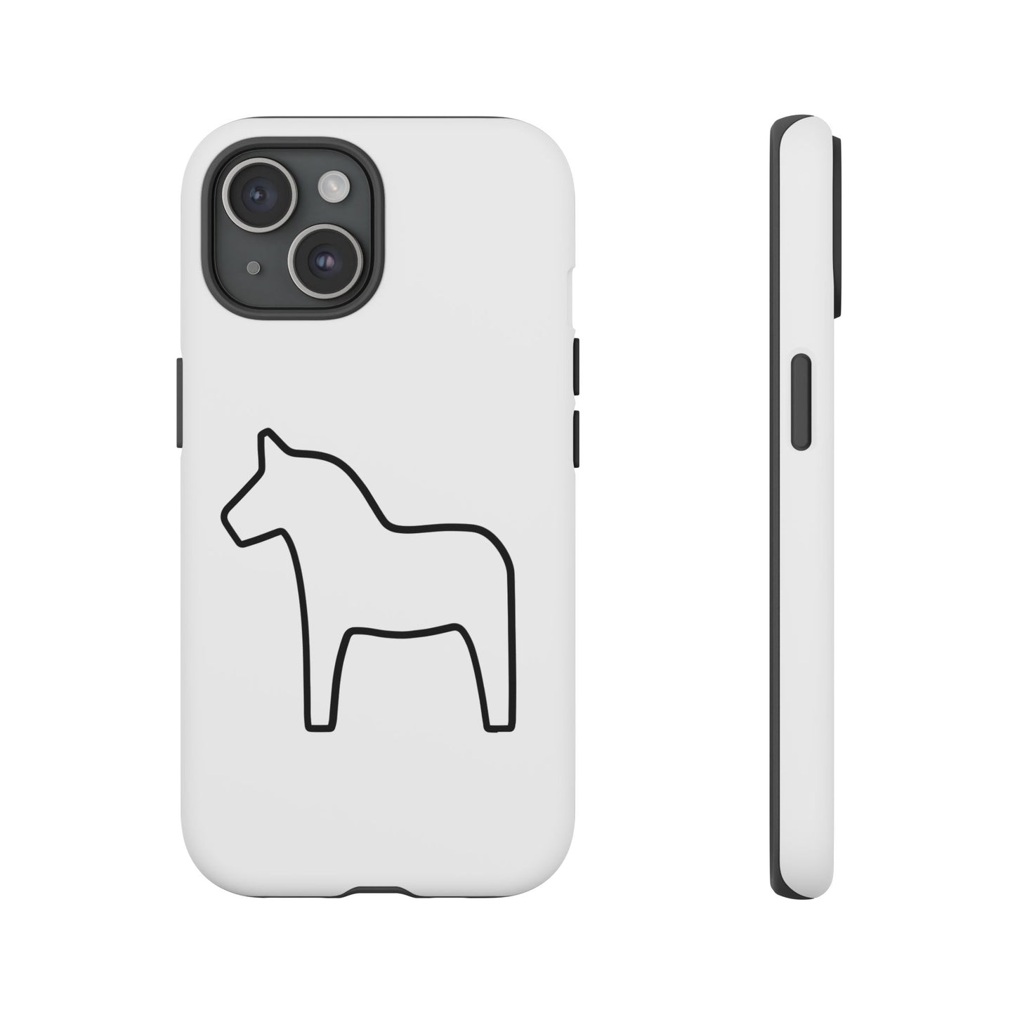 Dala Horse White Tough Cases