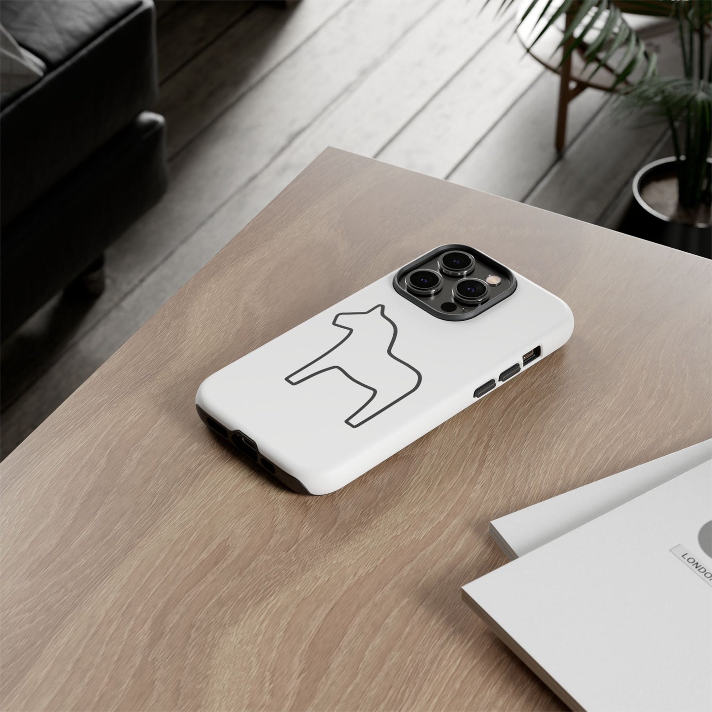 Dala Horse White Tough Cases