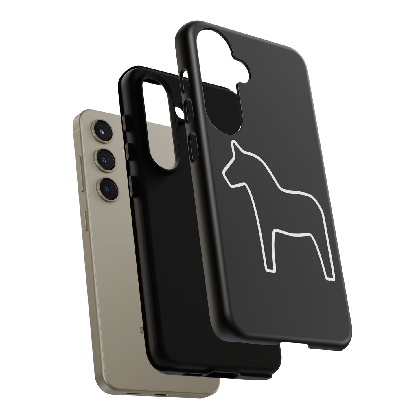 Dala Horse Black Tough Cases