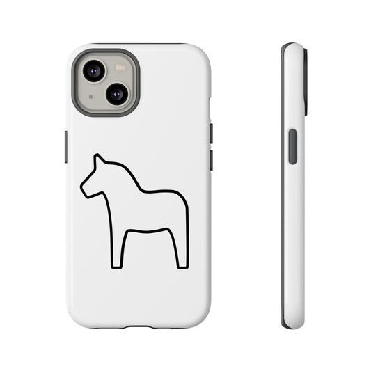 Dala Horse White Tough Cases