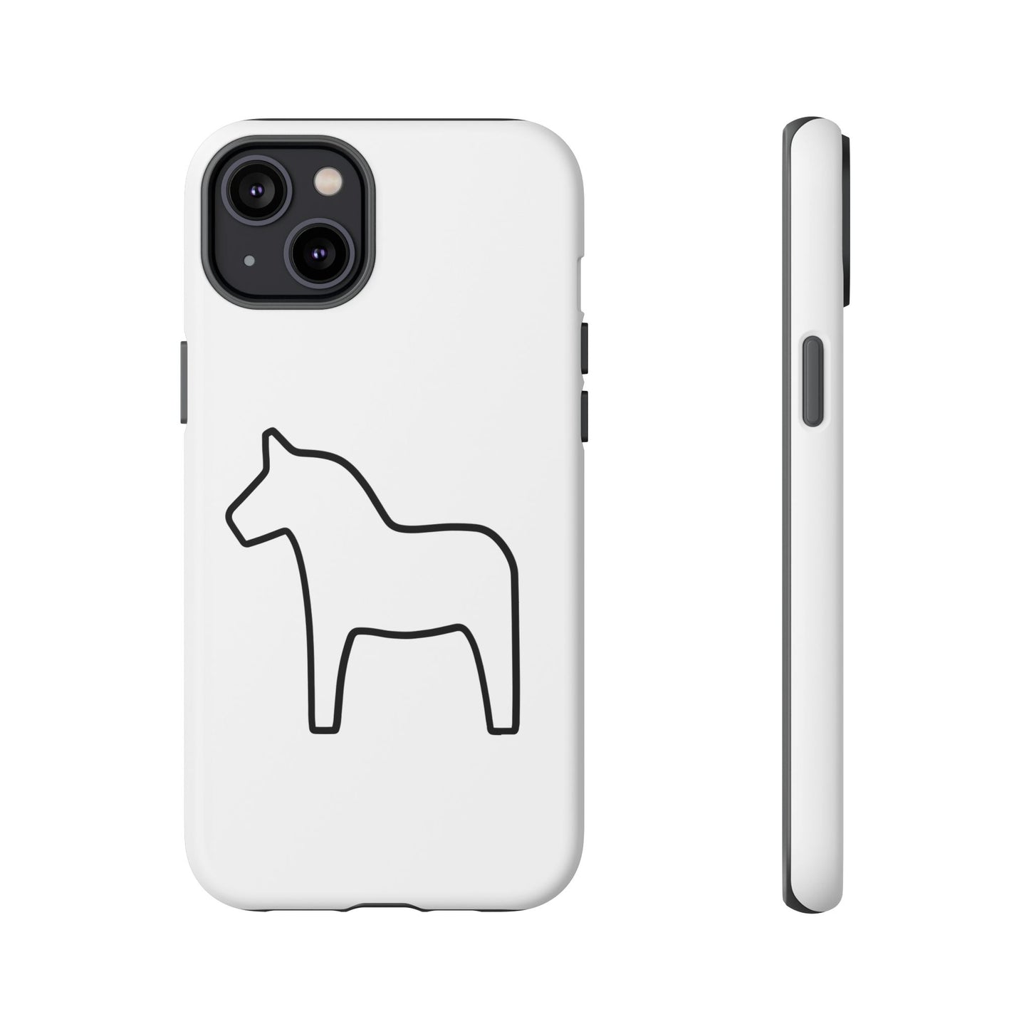 Dala Horse White Tough Cases